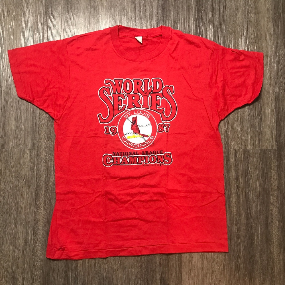 Vintage 80s MLB St. Louis Cardinals World Series